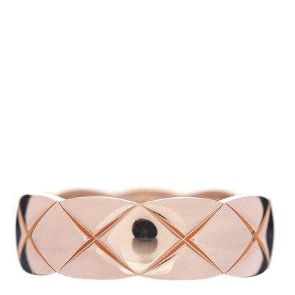 Chanel 18K Beige Gold Small Coco Crush Ring 54 7 3 of 6