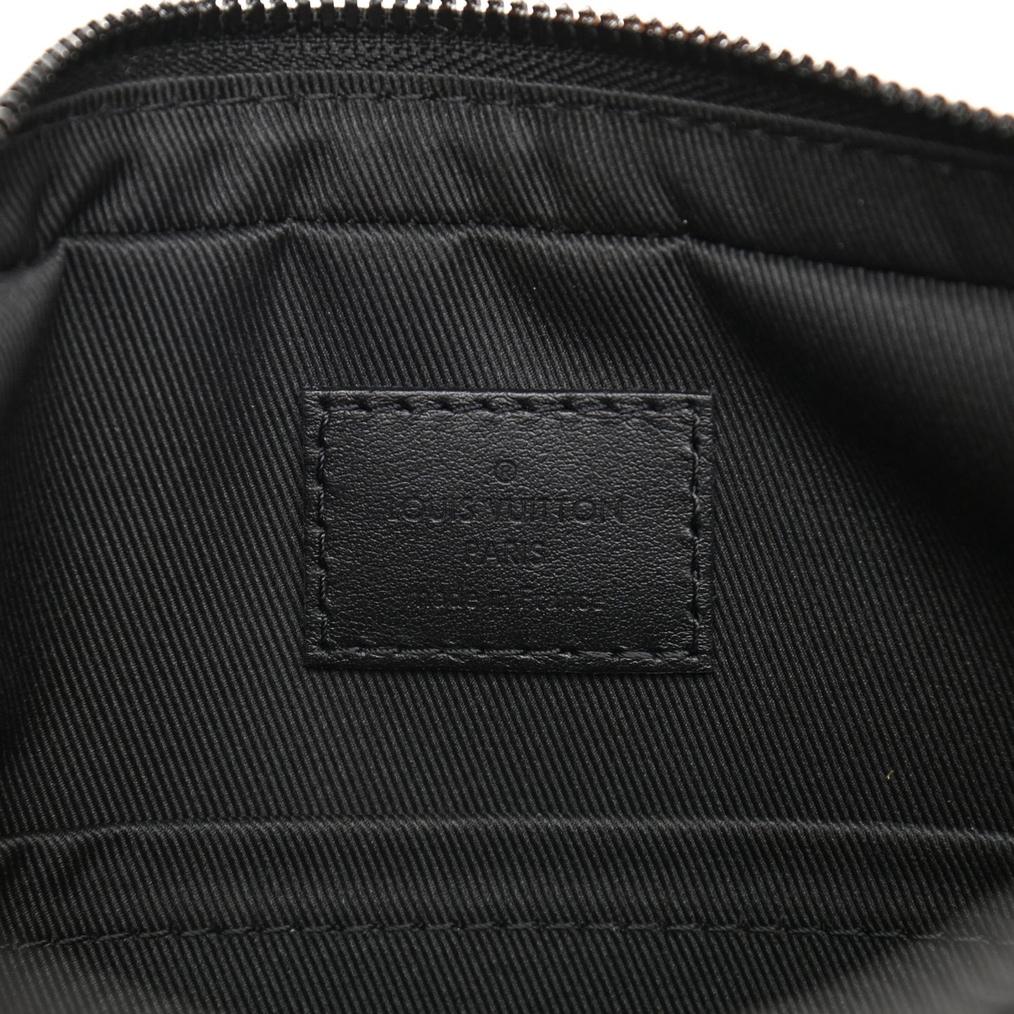 Calfskin Monogram Shadow Duo Messenger Black