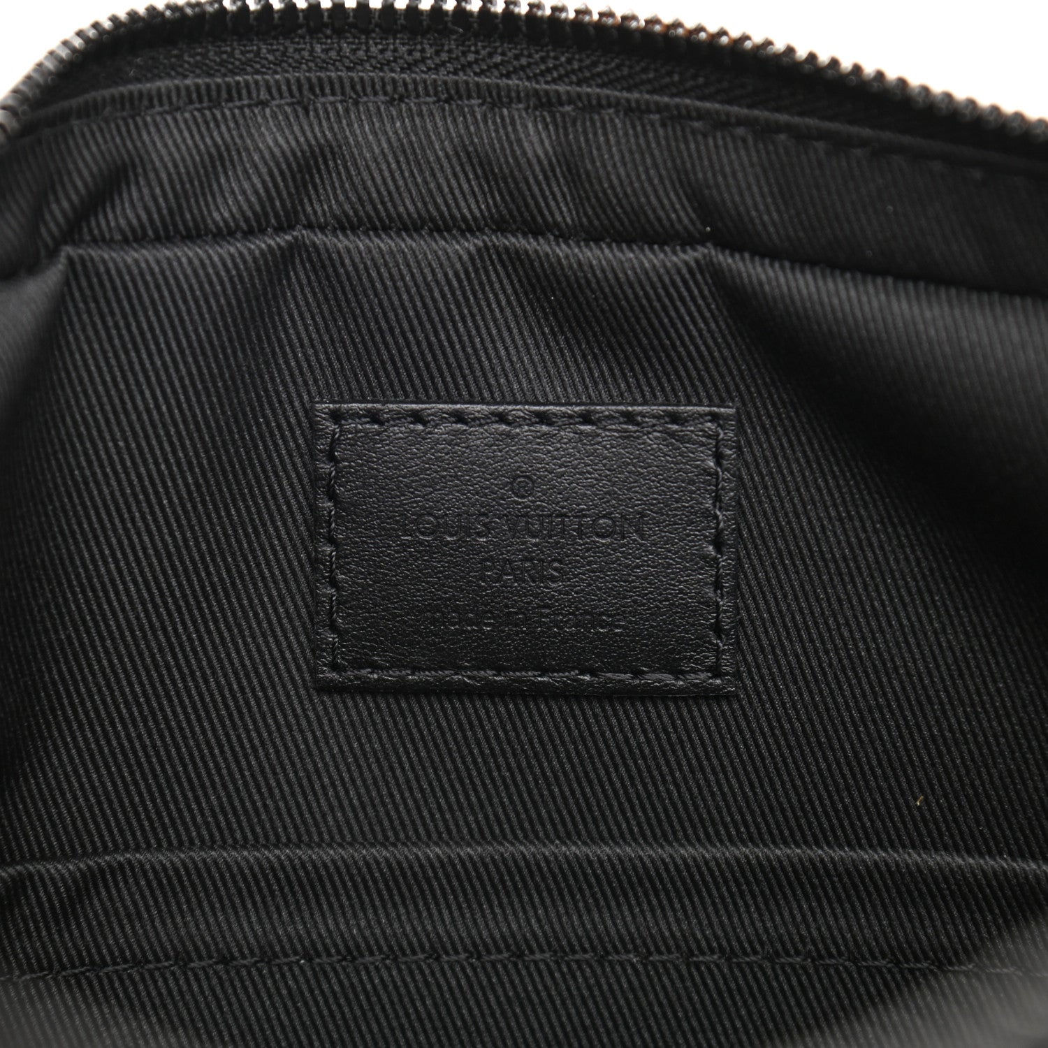 Louis Vuitton Calfskin Monogram Shadow Duo Messenger Black 6 of 10