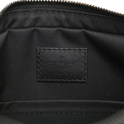 Louis Vuitton Calfskin Monogram Shadow Duo Messenger Black 6 of 10