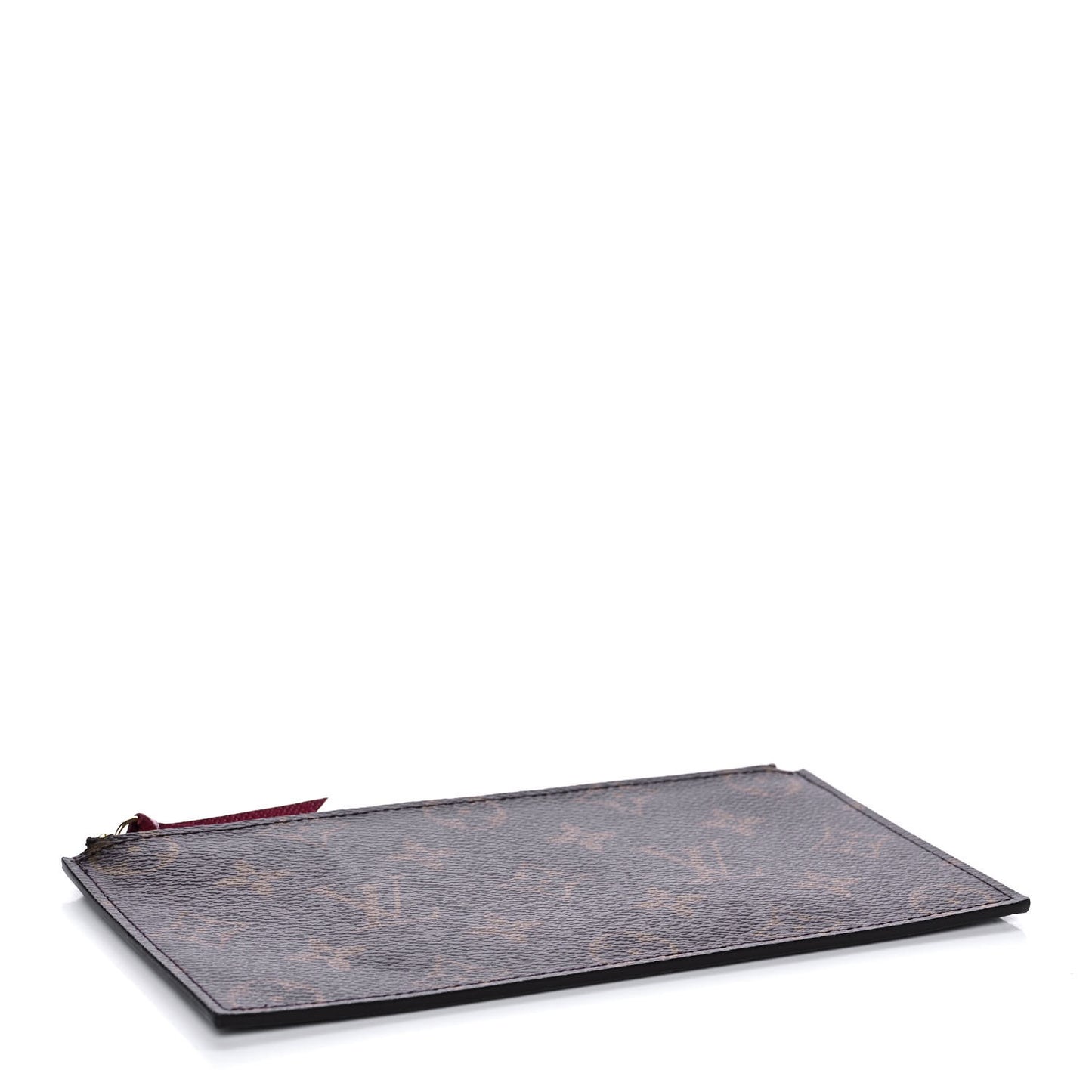 Monogram Felicie Chain Wallet Zippered Insert Fuchsia