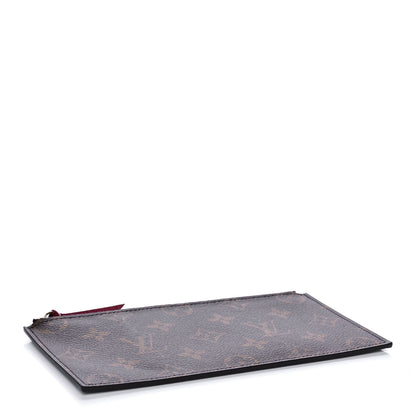 Louis Vuitton Monogram Felicie Chain Wallet Zippered Insert Fuchsia 4 of 8