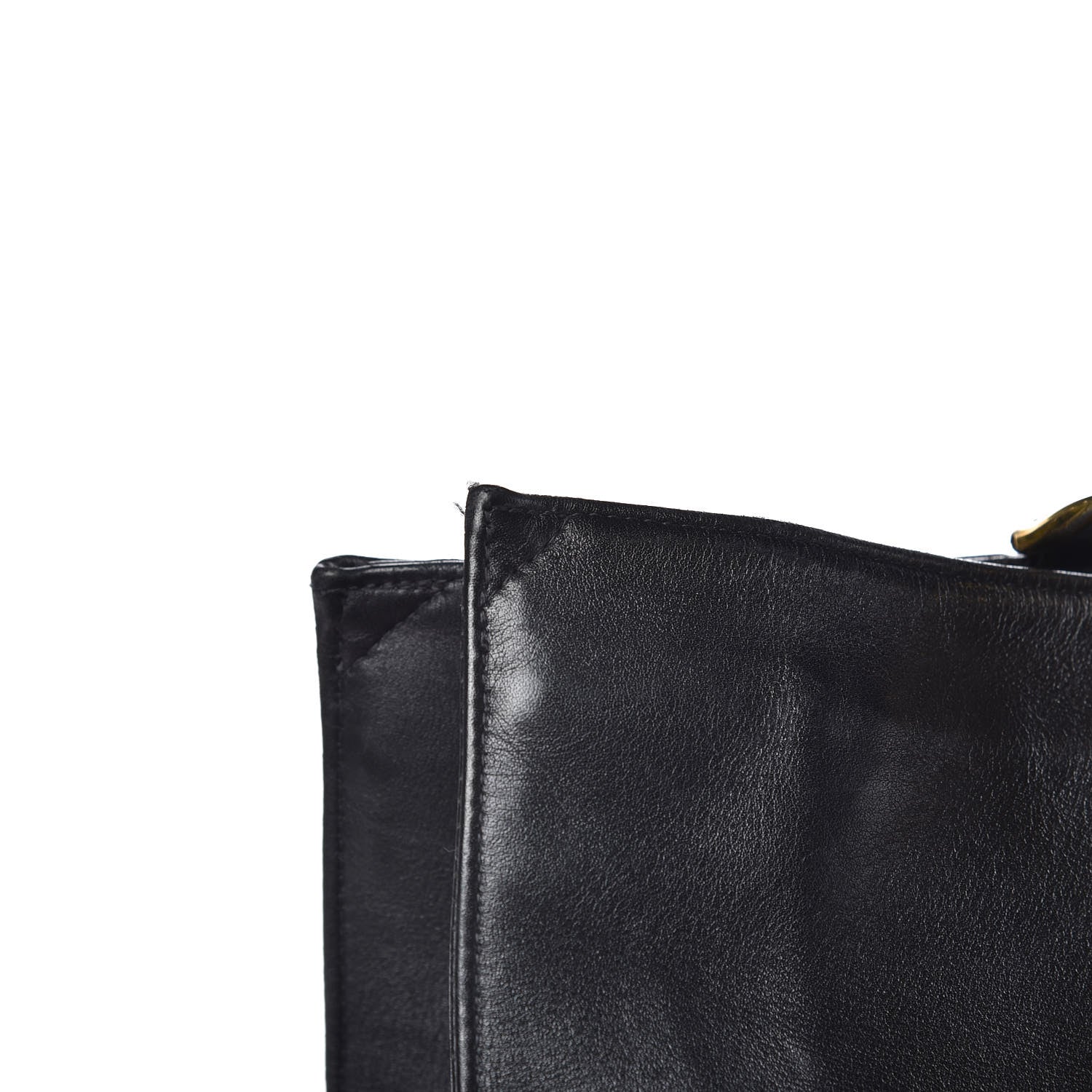 Chanel Lambskin CC Tote Black 12 of 14