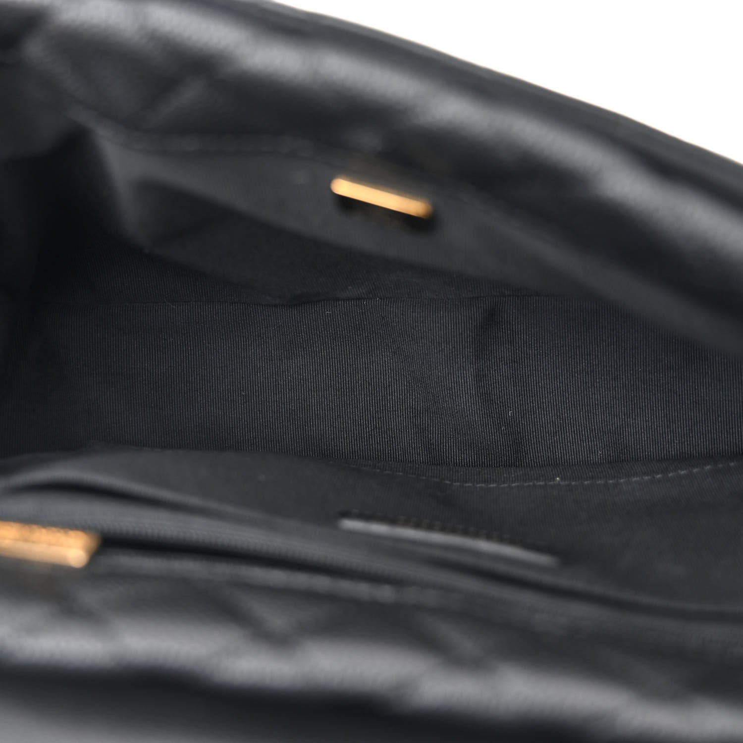Chanel Caviar Calfskin Quilted Top Handle Flap Black 5 of 10