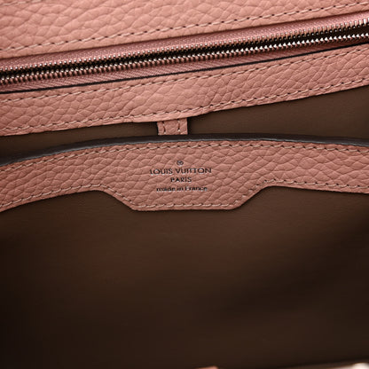 Louis Vuitton Taurillon Snakeskin Capucines PM Magnolia 6 of 9
