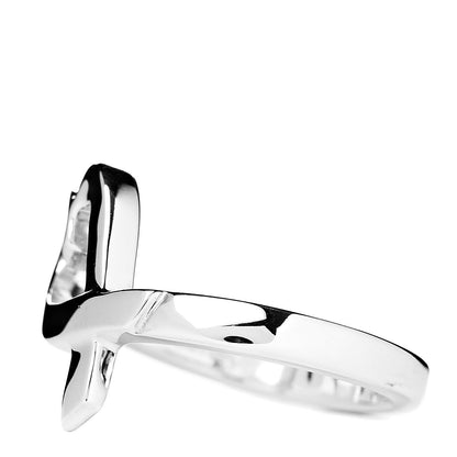 Tiffany Sterling Silver Paloma Picasso Loving Heart Ring 52 6 3 of 5