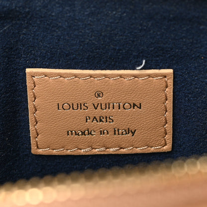 Louis Vuitton Lambskin Embossed Monogram Coussin PM Camel 6 of 8