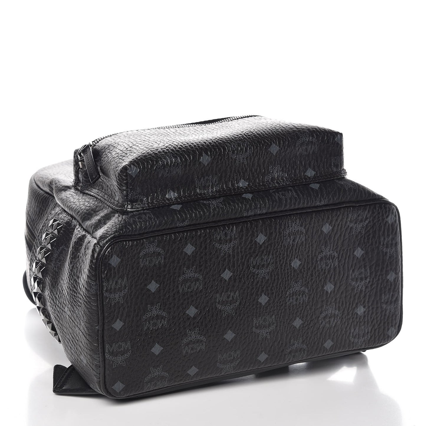 Visetos Medium Side Studs Stark Backpack Black