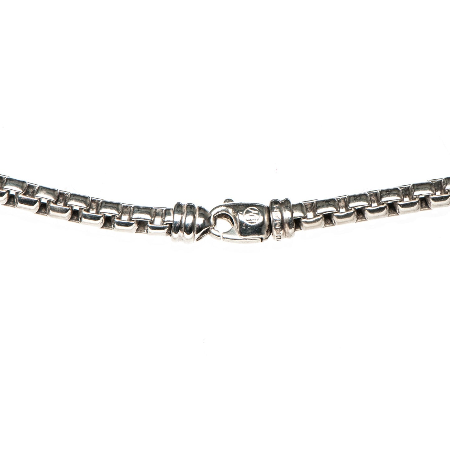 Sterling Silver 5.2mm Box Chain Necklace