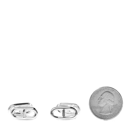 Hermes Sterling Silver Marine Cufflinks 2 of 5