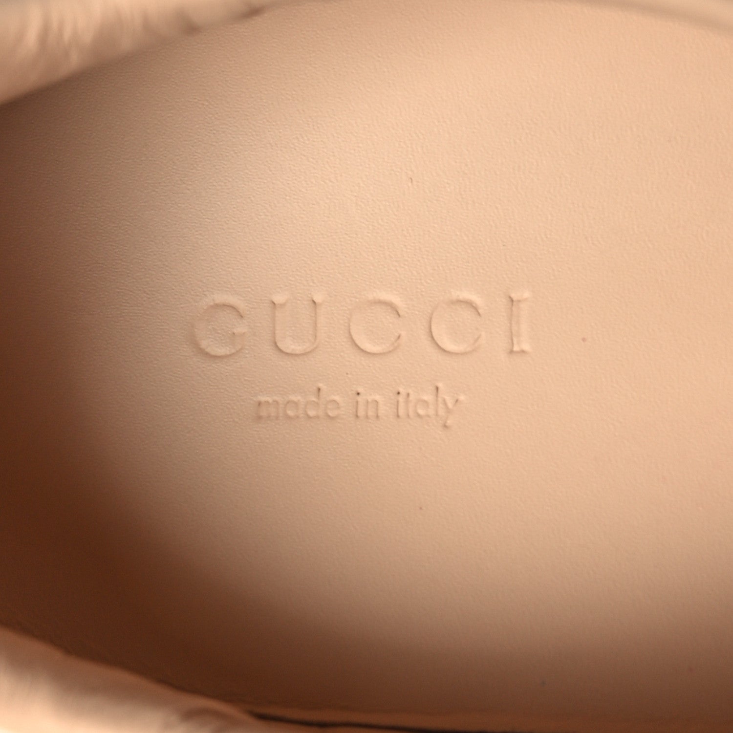 Gucci GG Supreme Monogram Womens Ace Low-Top Sneaker 36 Beige 8 of 10