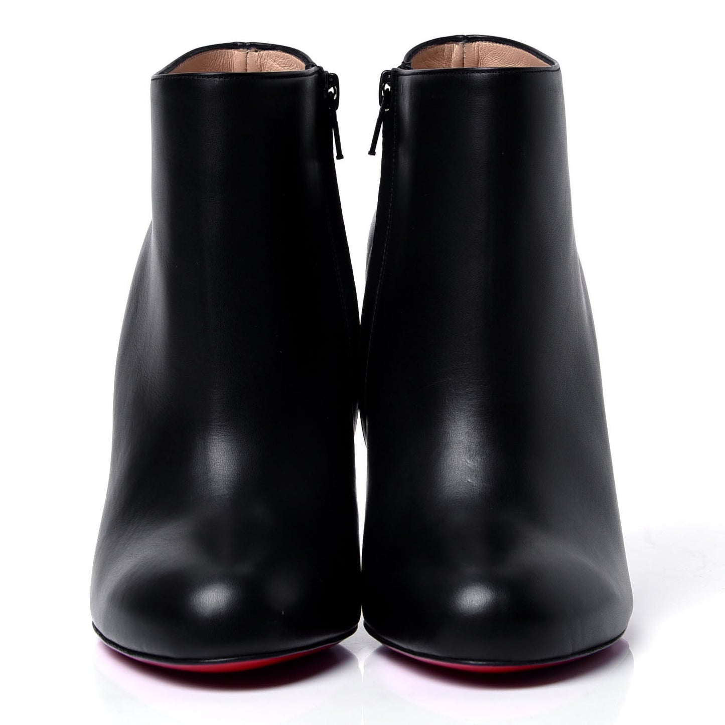 Calfskin Belle 100 Ankle Boots 38 Black