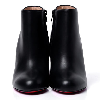 Christian Louboutin Calfskin Belle 100 Ankle Boots 38 Black 2 of 6