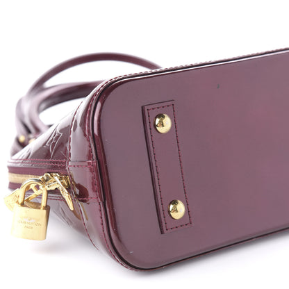 Louis Vuitton Vernis Alma BB Rouge Fauviste 6 of 9