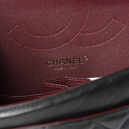Chanel Aged Calfskin Quilted 2.55 Reissue 225 Flap Black 7 of 12