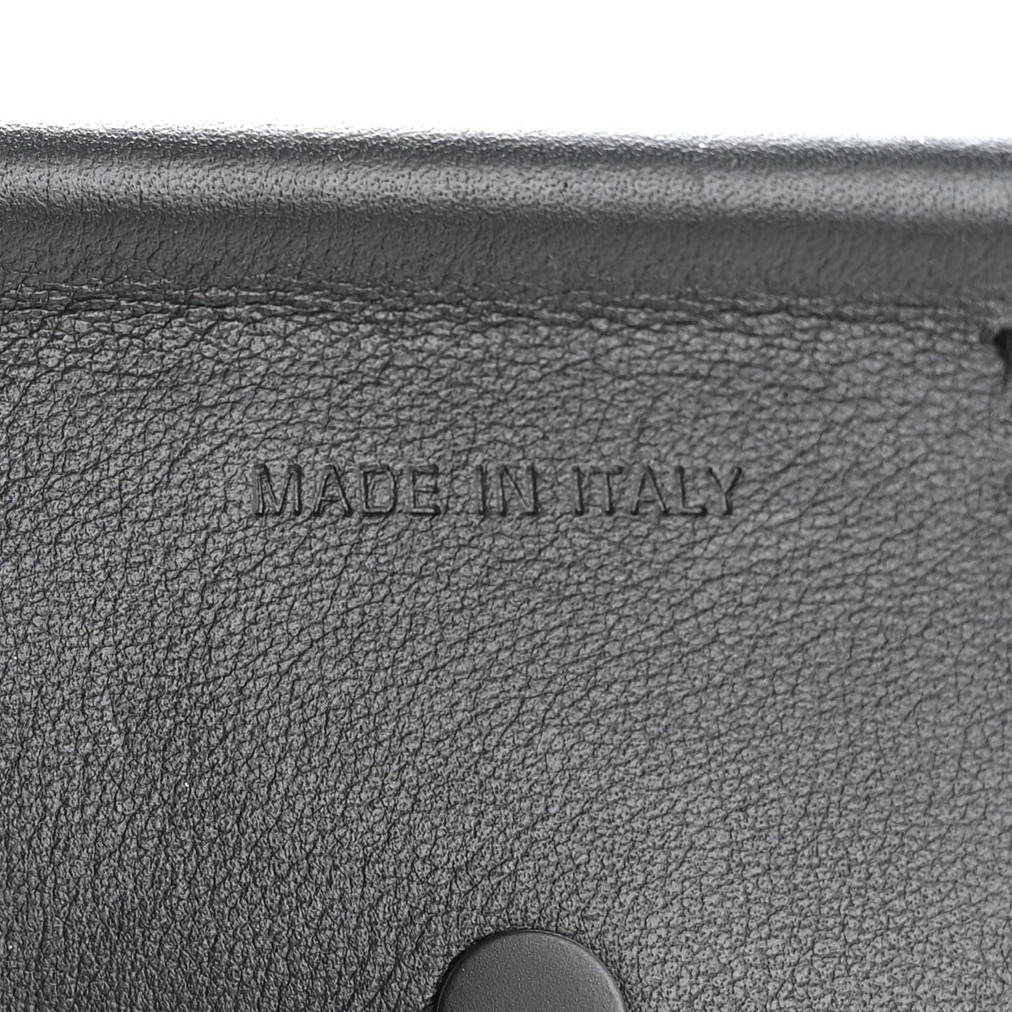 Canvas Embroidered Shoulder Strap Black Ultramatte