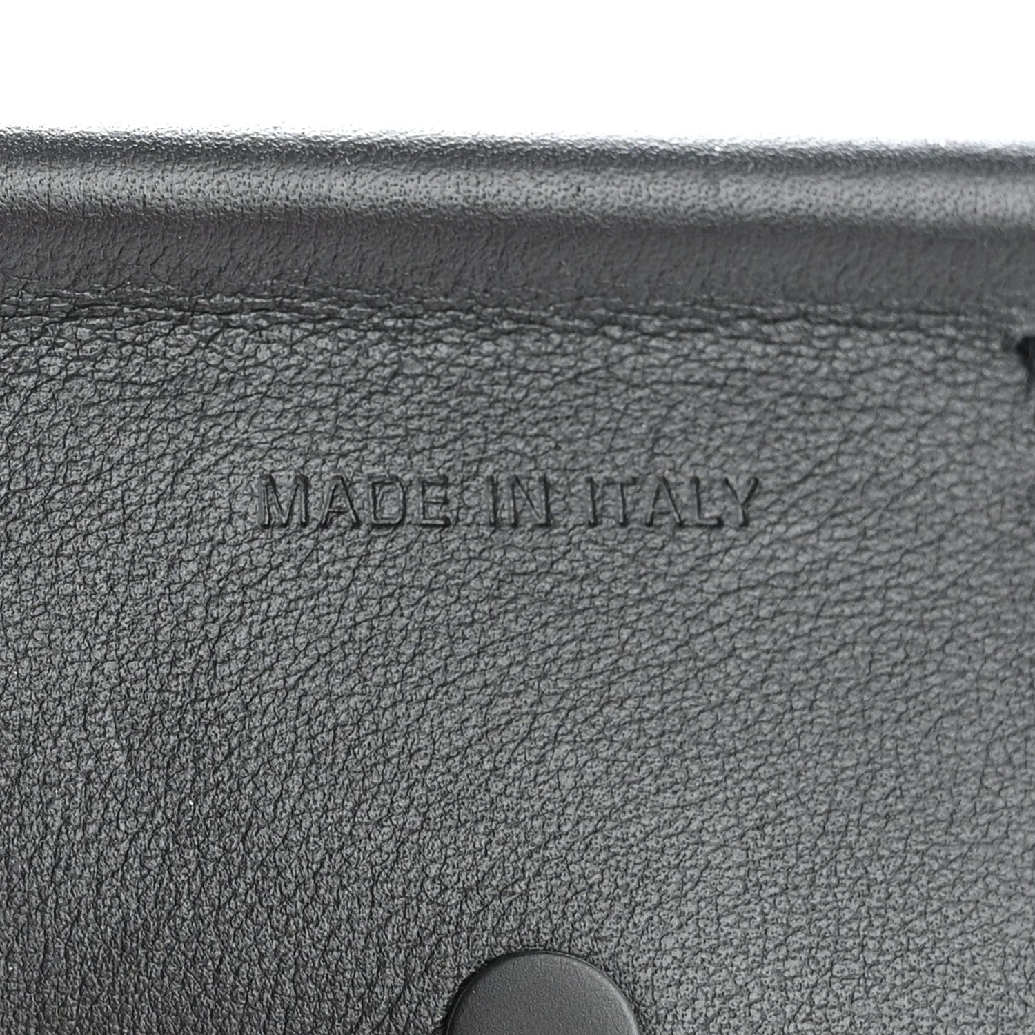 Christian Dior Canvas Embroidered Shoulder Strap Black Ultramatte 4 of 5