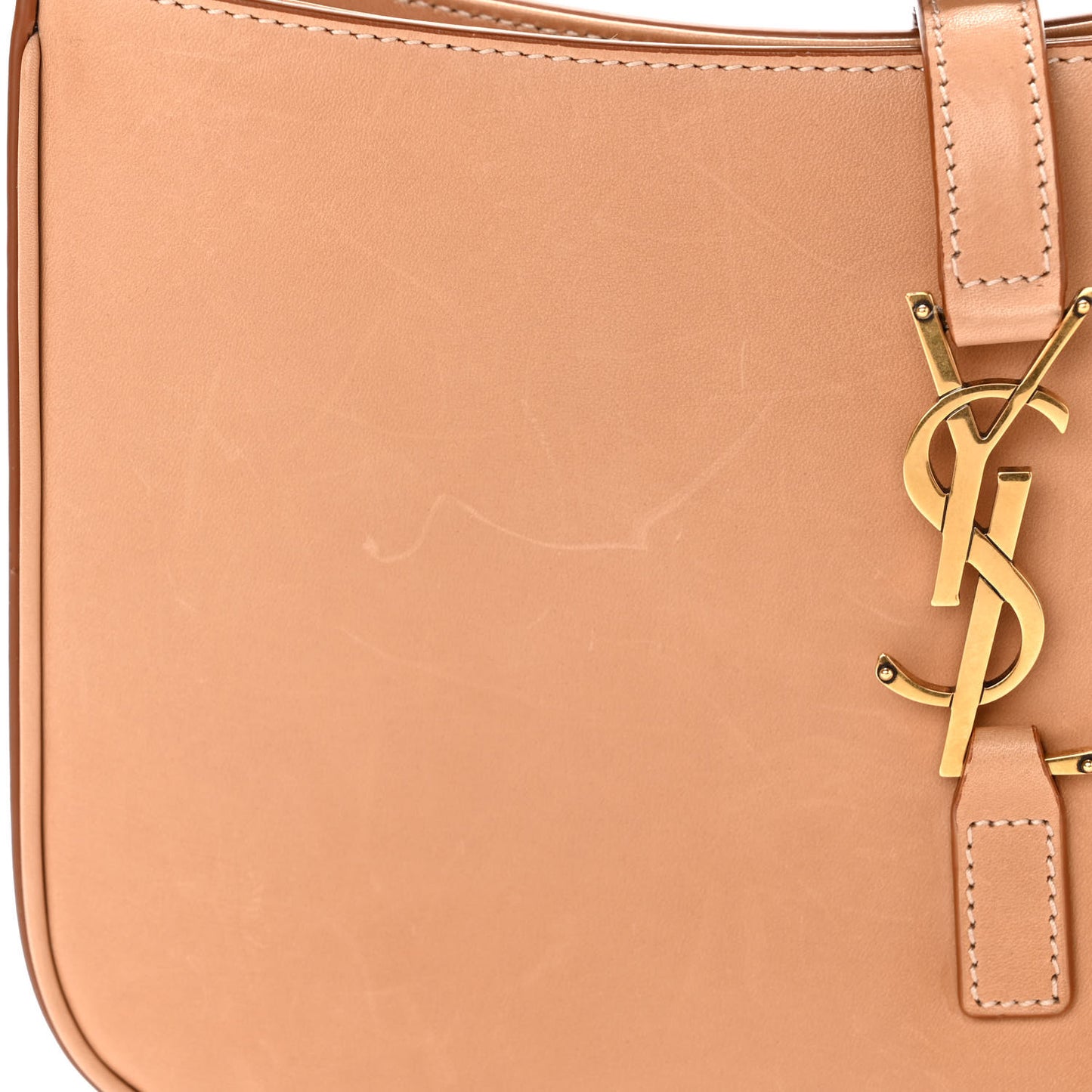 Smooth Calfskin Le 5 A 7 Hobo Brown