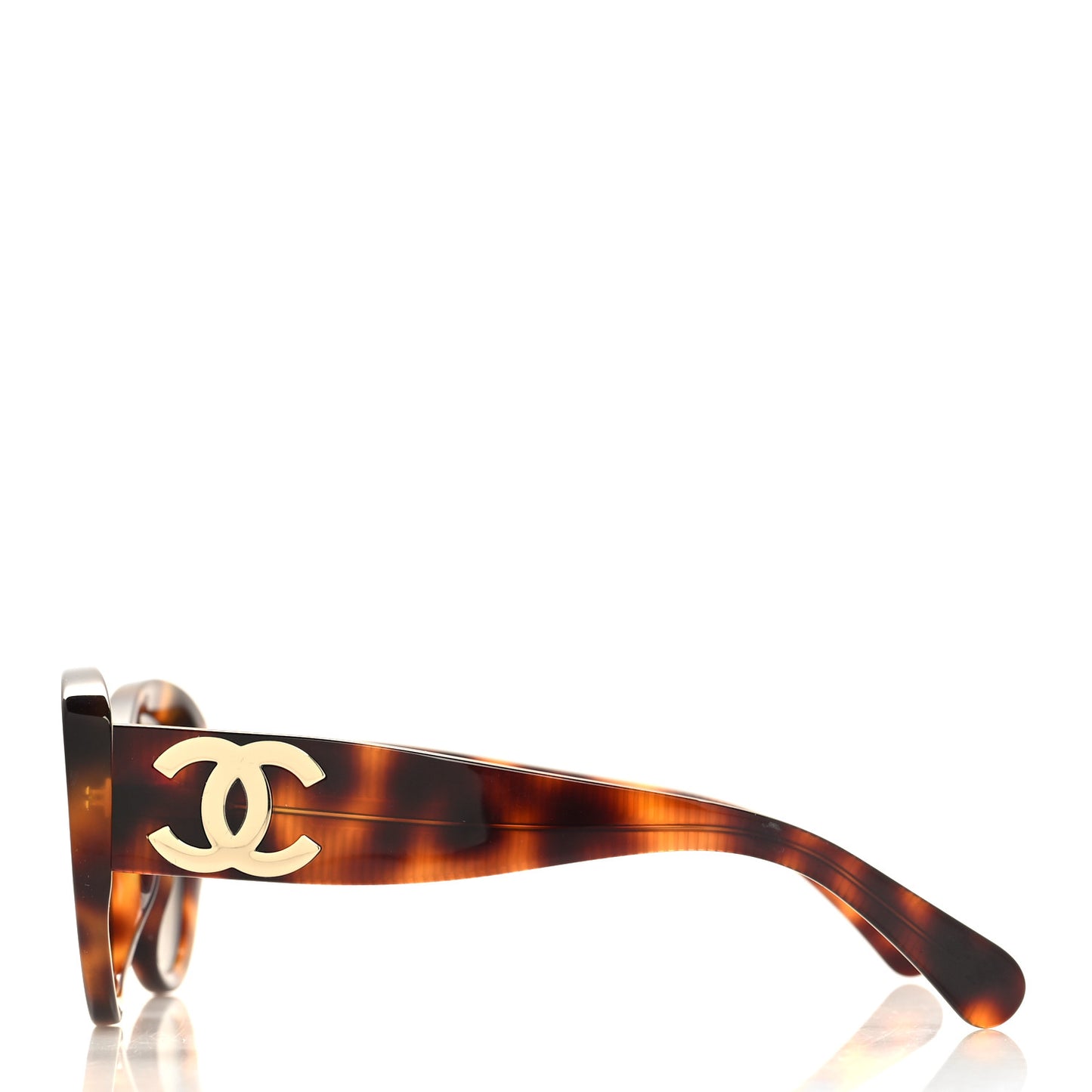 Acetate Polarized Butterfly Large CC Sunglasses 5492-A Tortoise