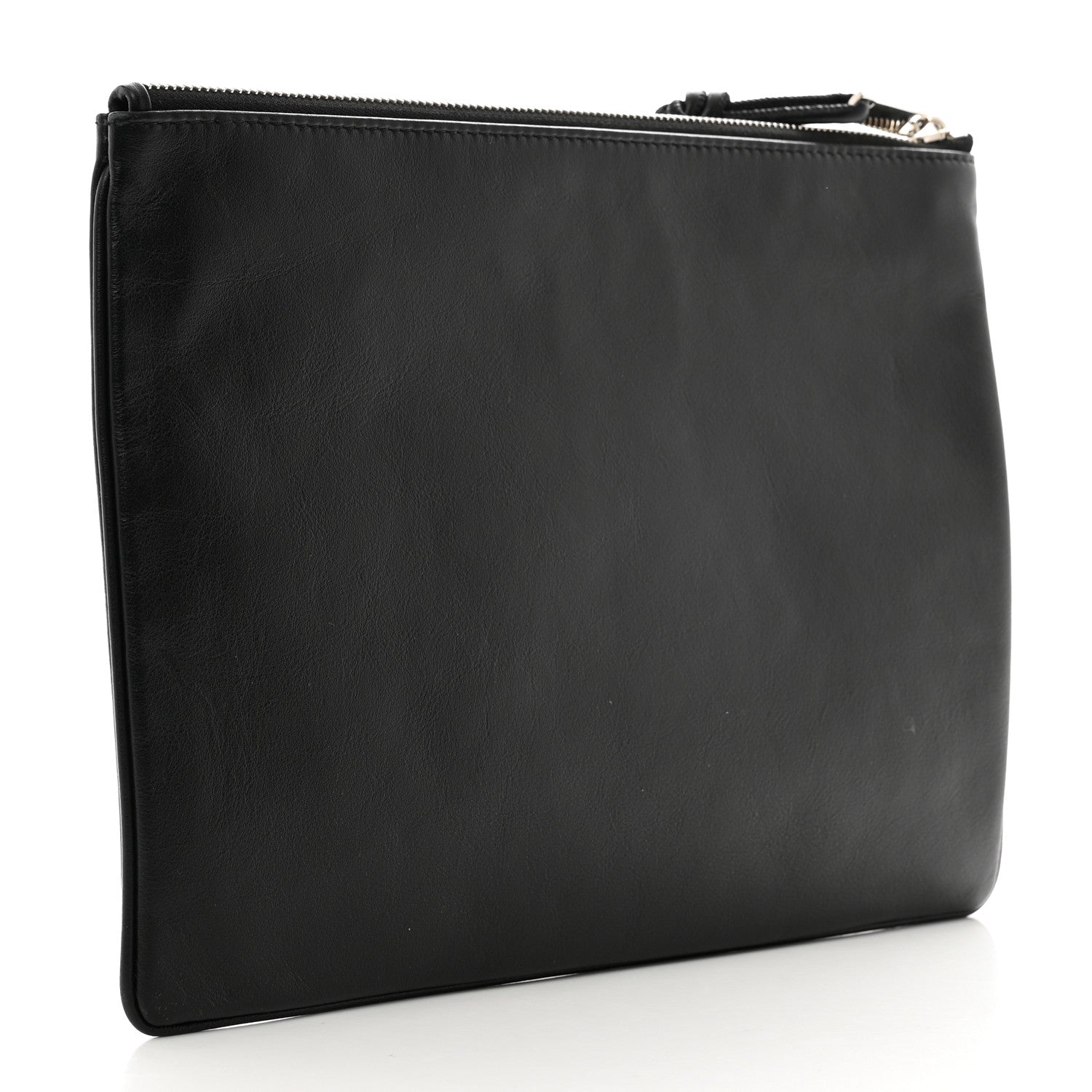 Christian Dior x KAWS Calfskin Bee Pouch Black Yellow 3 of 7