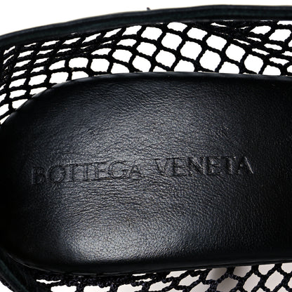 Bottega Veneta Mesh Nappa Chunky Chain Sandals 40 Black 6 of 7