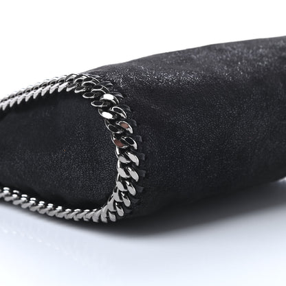 Stella McCartney Shaggy Deer Mini Falabella Fold Over Tote Black 11 of 12