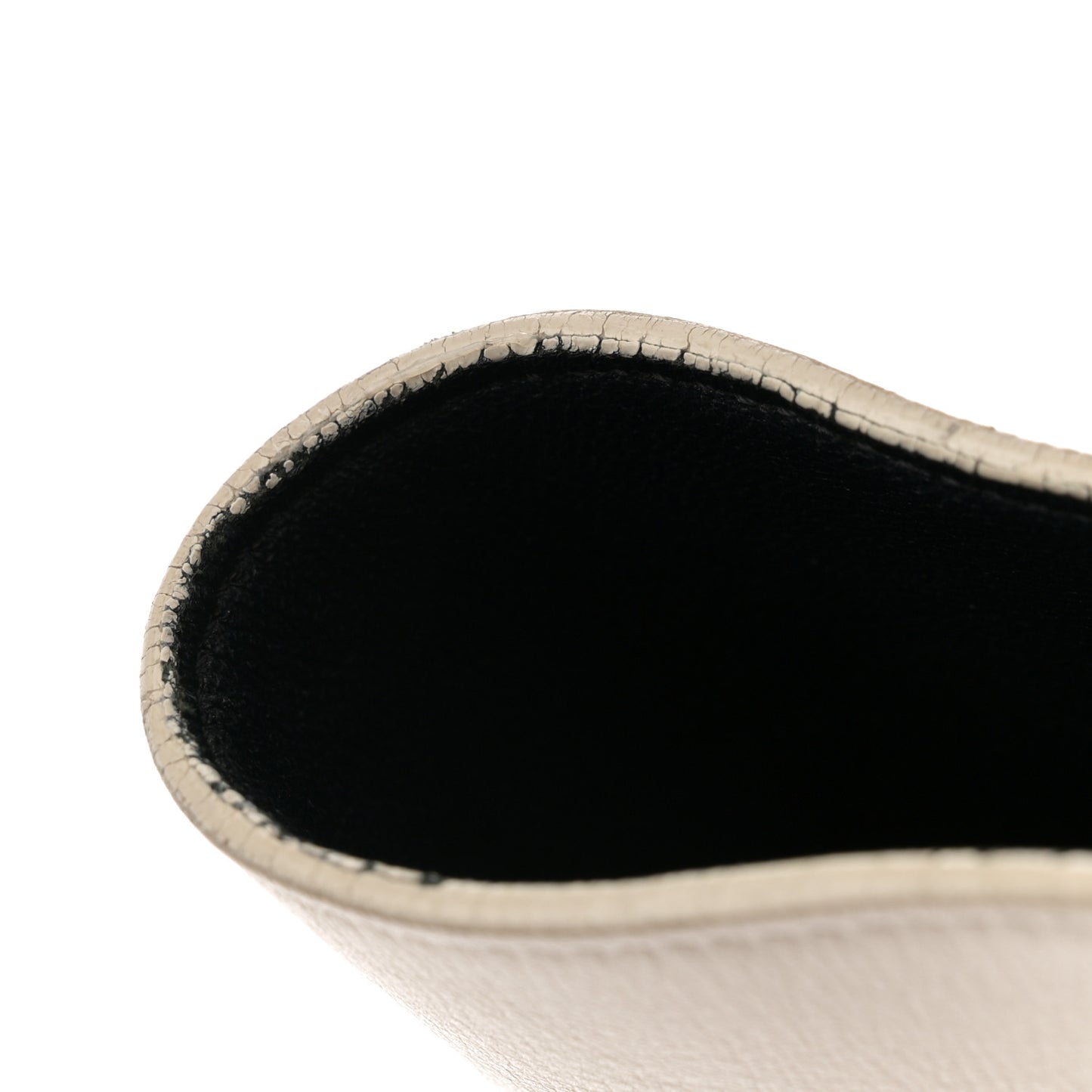 Smooth Calfskin Micro Bi-Color Luggage Black White
