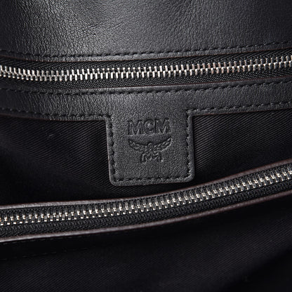 MCM Visetos Large Tote Black 6 of 15