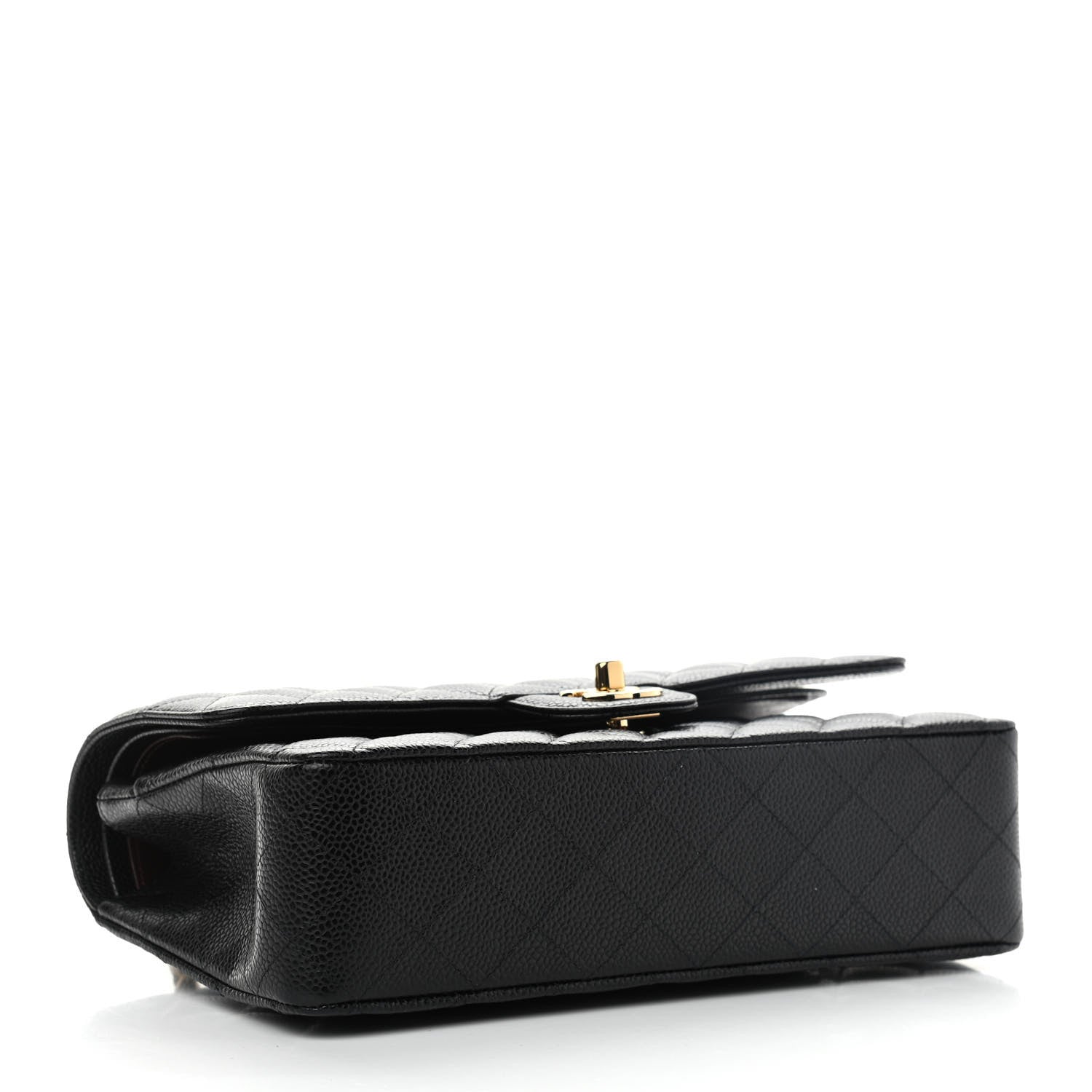 Chanel Caviar Quilted Medium Double Flap Black 4 of 11