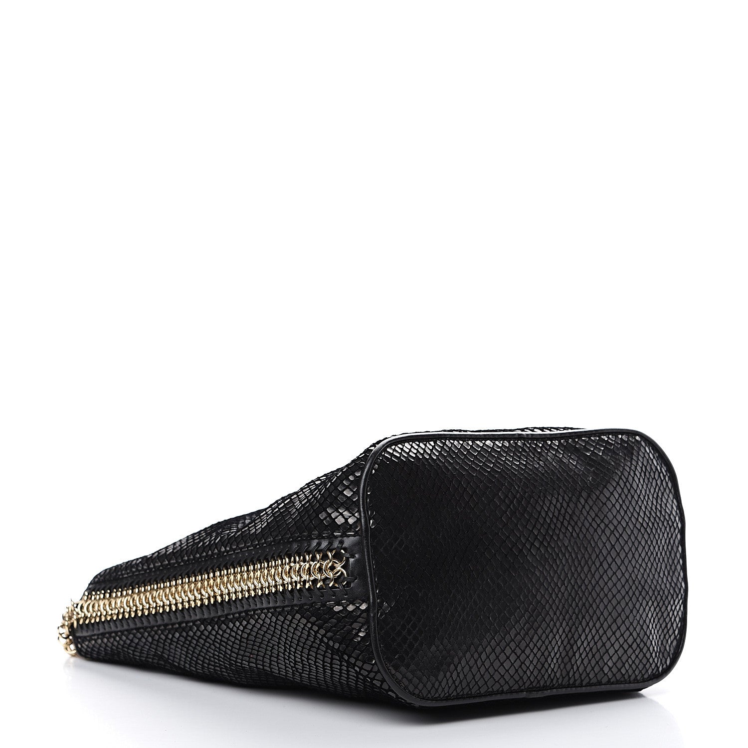 Stella McCartney Faux Python Bailey Boo Hobo Black 3 of 12