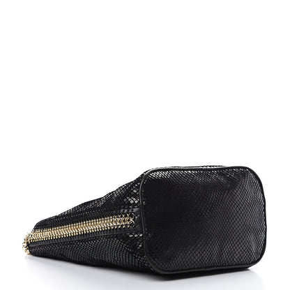 Stella McCartney Faux Python Bailey Boo Hobo Black 3 of 12