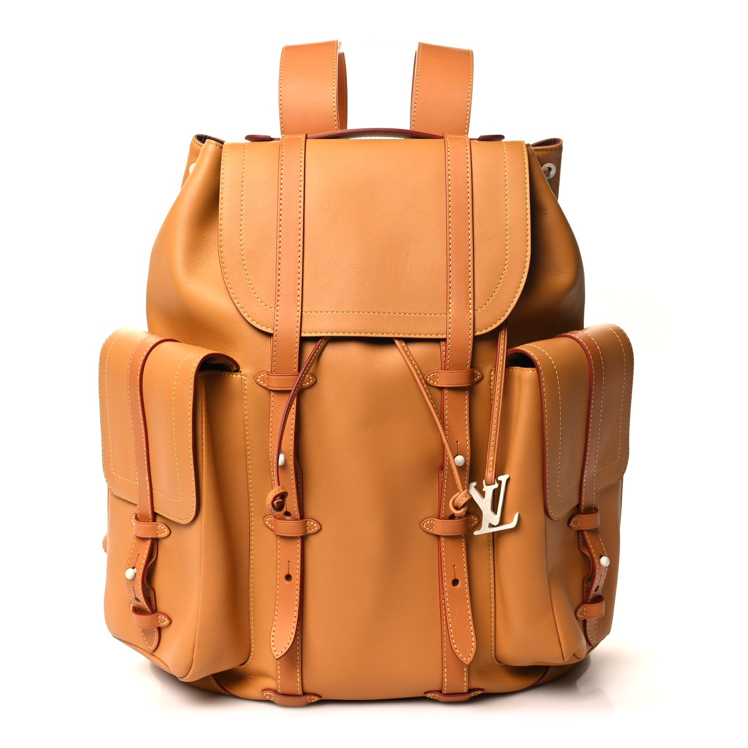 Louis Vuitton Cuir Origine Christopher Backpack GM Brown 1 of 9