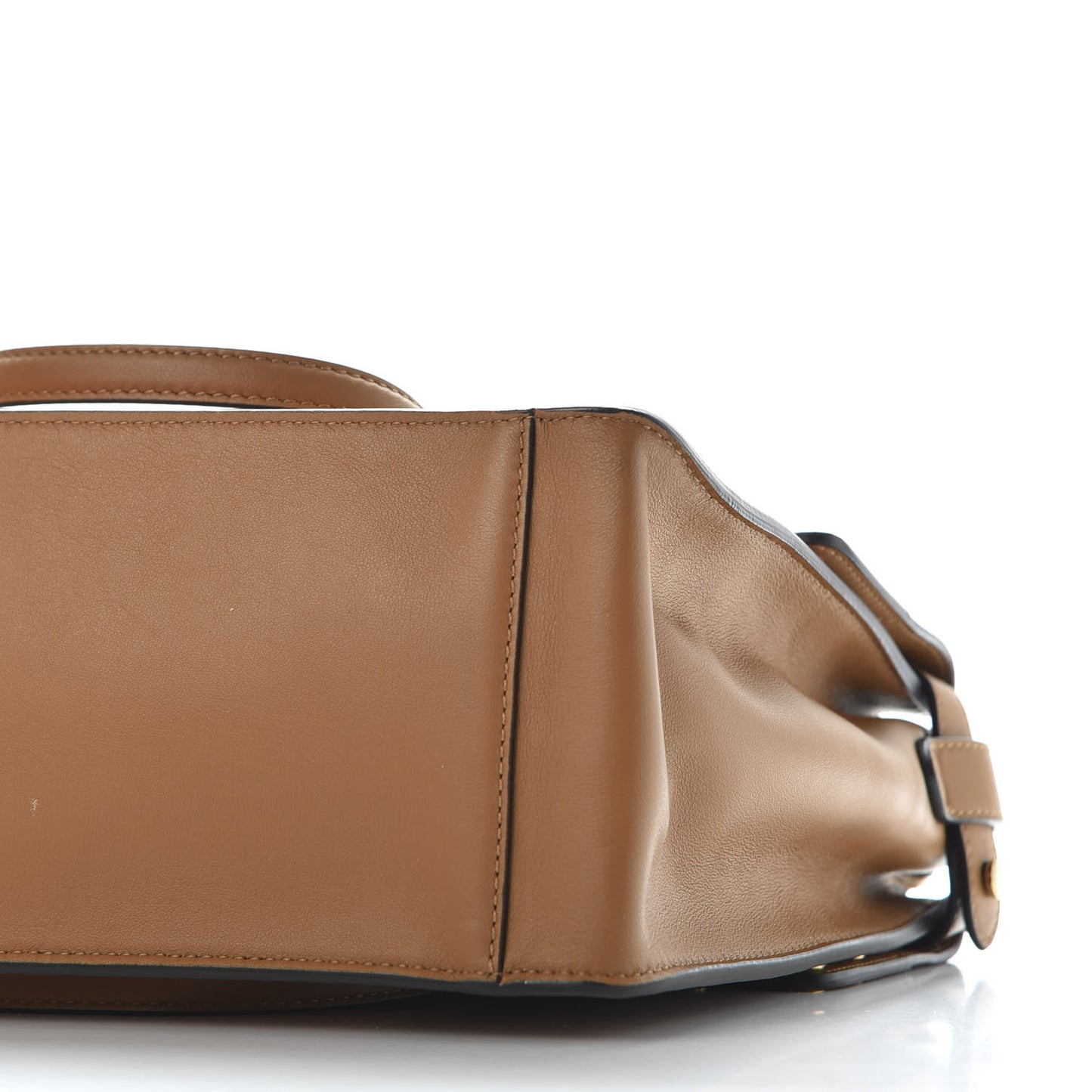 Vitello Grace Suede Flip Tote Nocciola Marrone