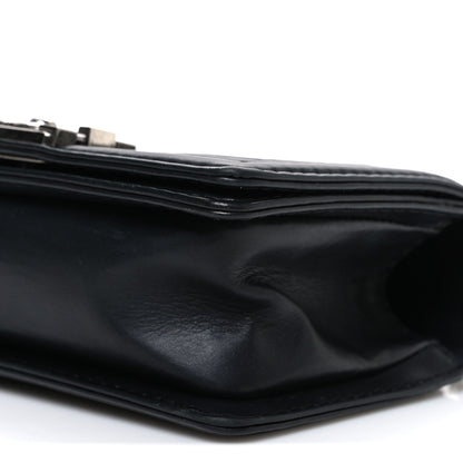 Chanel Calfskin Double Stitch Small Boy Flap Black 10 of 10