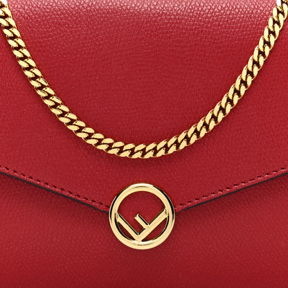 Fendi Vitello Cruise F is Fendi Envelope Wallet on Chain with Pouches Fragola 11 of 11