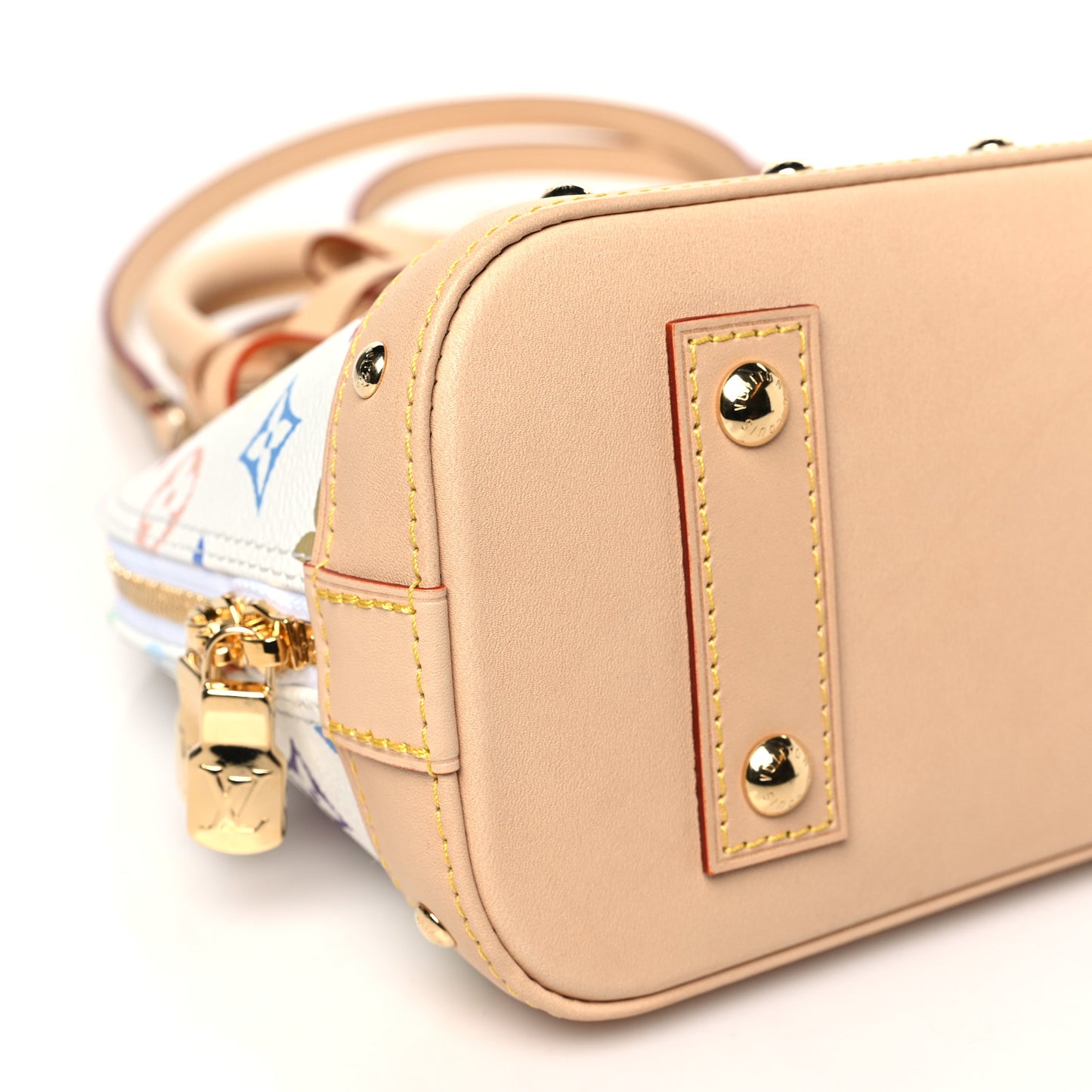 LV x TM Monogram Multicolor Alma BB White