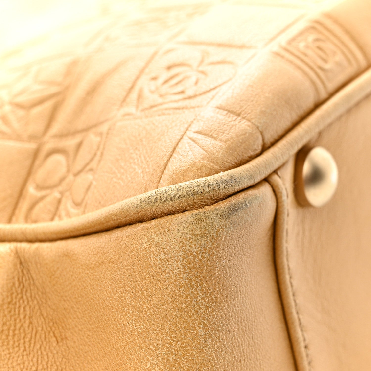 Chanel Lambskin Precious Symbols Shopping Tote Beige 12 of 18