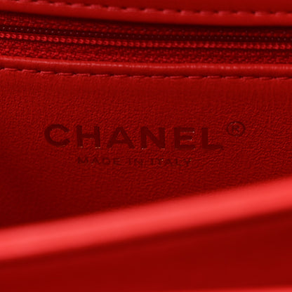 Chanel Lambskin Quilted Medium Trendy CC Flap Dual Handle Bag Bright Pink 8 of 16