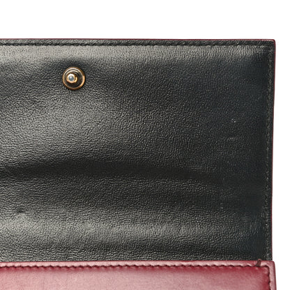 Balenciaga Box Calfskin XS Sharp Top Handle Bag Burgundy 16 of 29