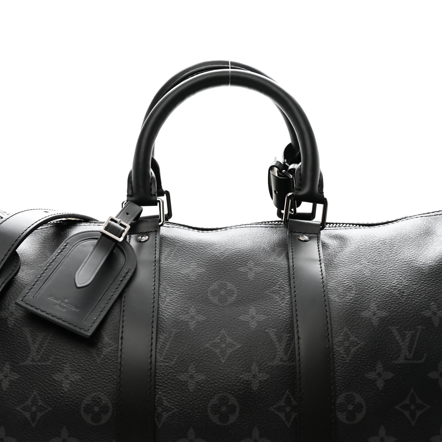 Louis Vuitton Monogram Eclipse Keepall Bandouliere 45 8 of 12