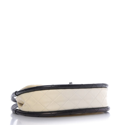 Chanel Quilted Lambskin Small Hula Hoop Flap Ivory 4 of 10