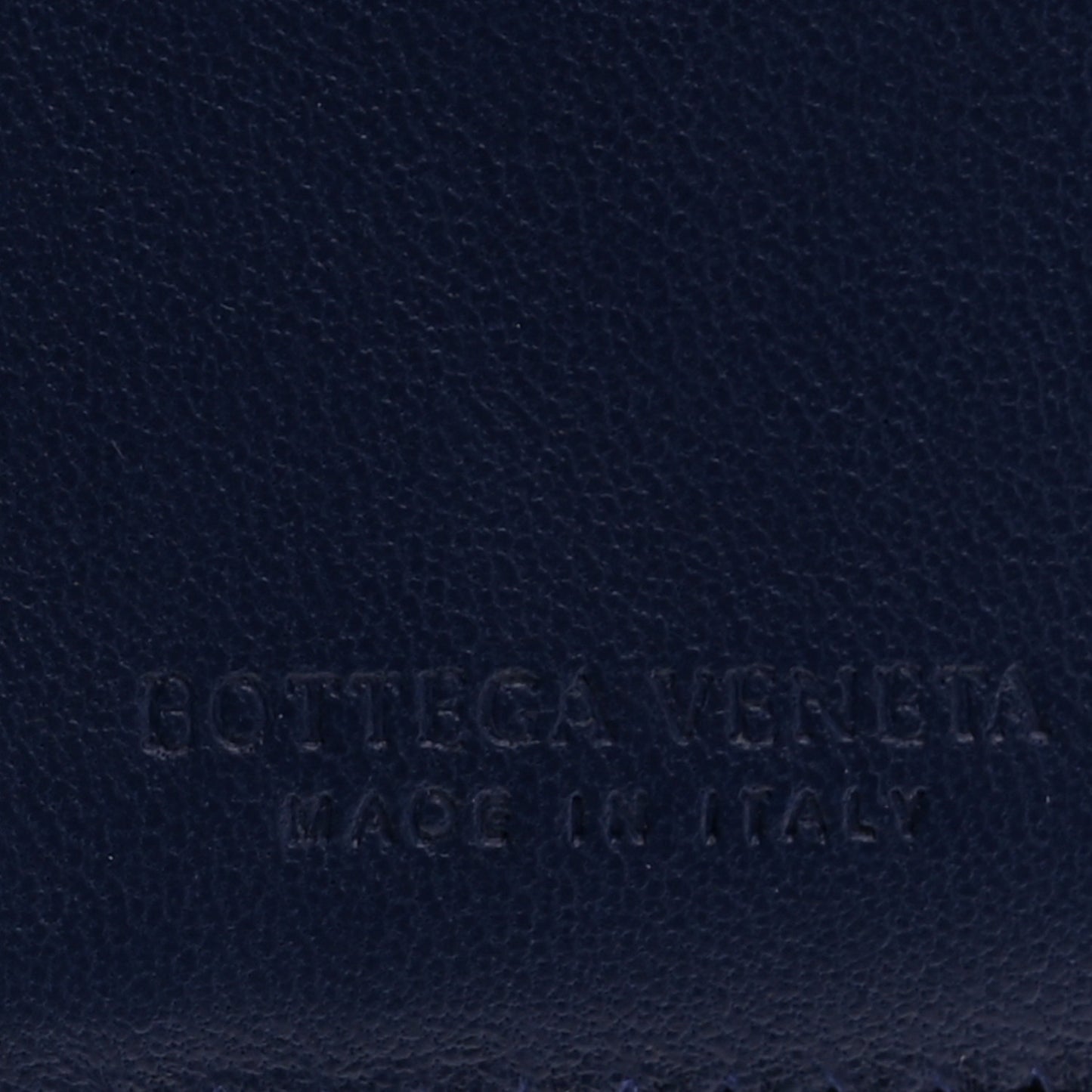 Nappa Intrecciato Continental Wallet Baltic Blue