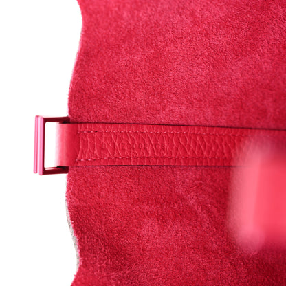 Hermes Taurillon Clemence Monochrome Picotin Lock 18 PM Rose Mexico 7 of 11
