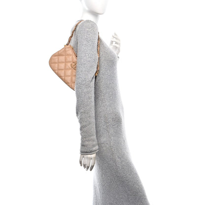 Chanel Aged Calfskin Quilted Small Chanel 19 Hobo  Beige 2 of 10