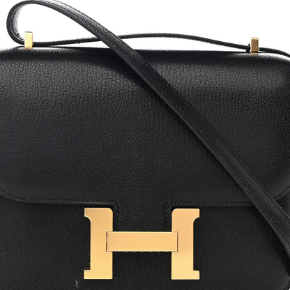 Hermes Chevre Mysore Constance 18 Black 8 of 13