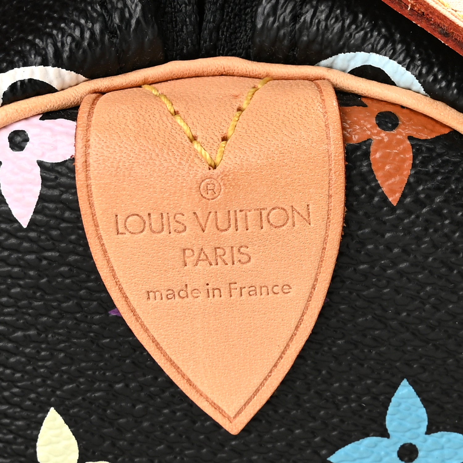 Louis Vuitton Monogram Multicolor Speedy 30 Black 6 of 11
