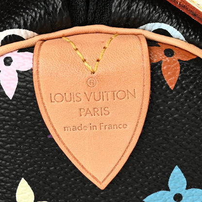 Louis Vuitton Monogram Multicolor Speedy 30 Black 6 of 11