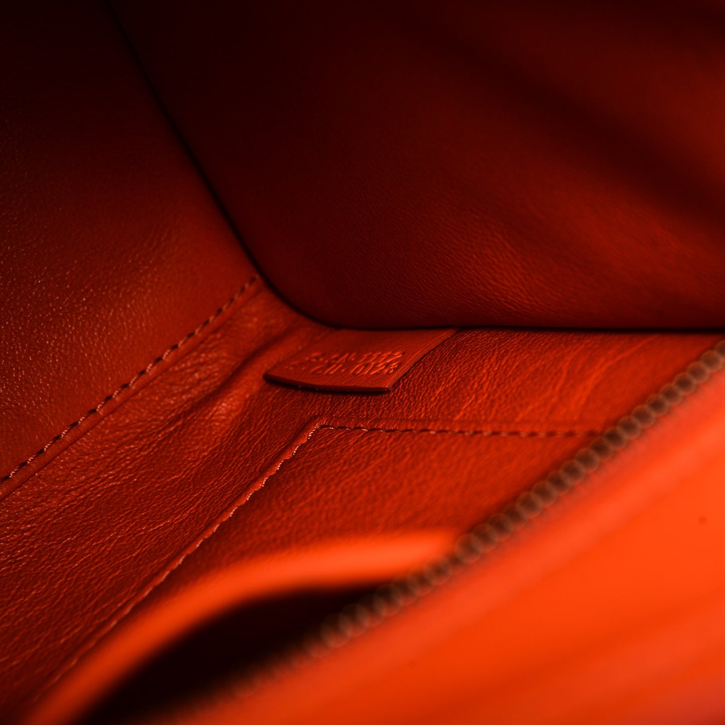 Smooth Calfskin Nano Luggage Fluo Orange