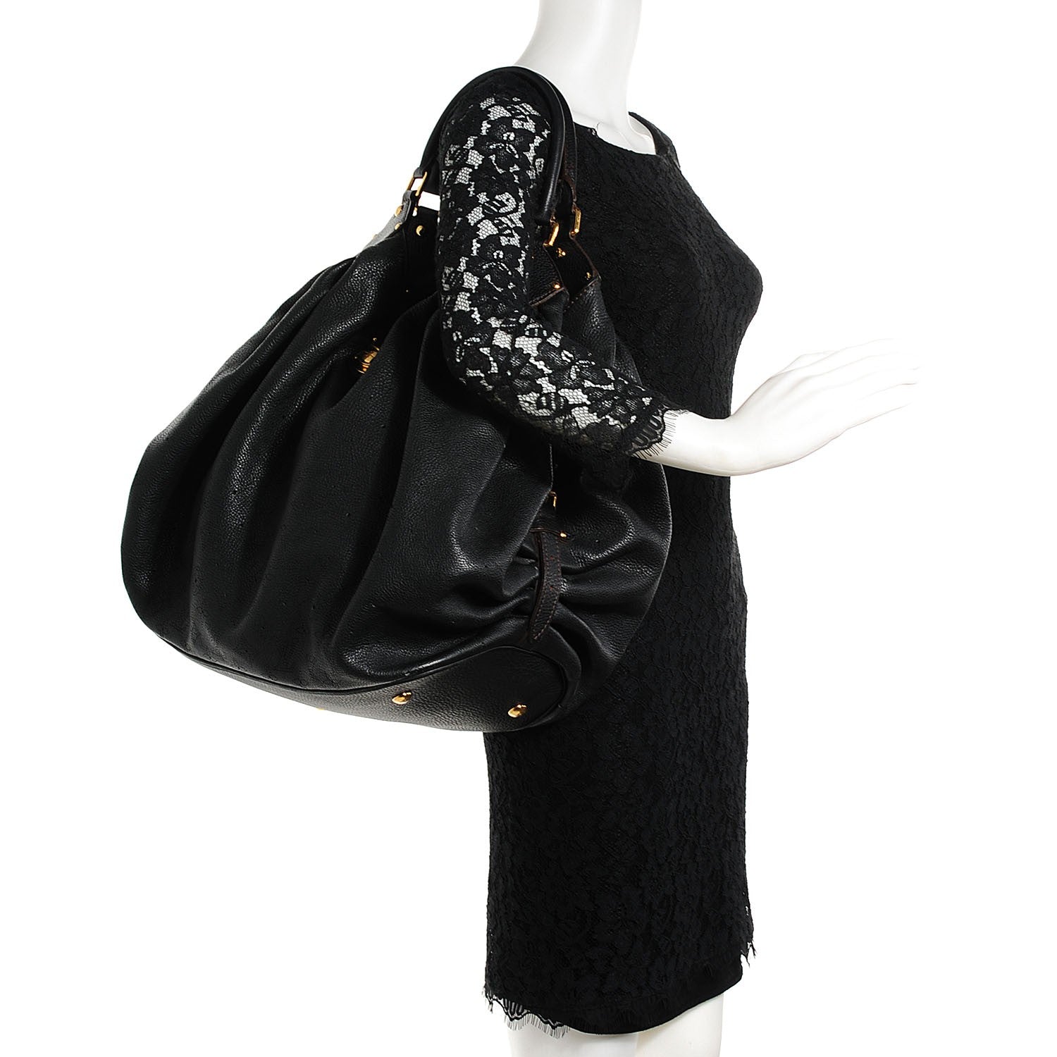 Louis Vuitton Mahina XXL Black 2 of 7