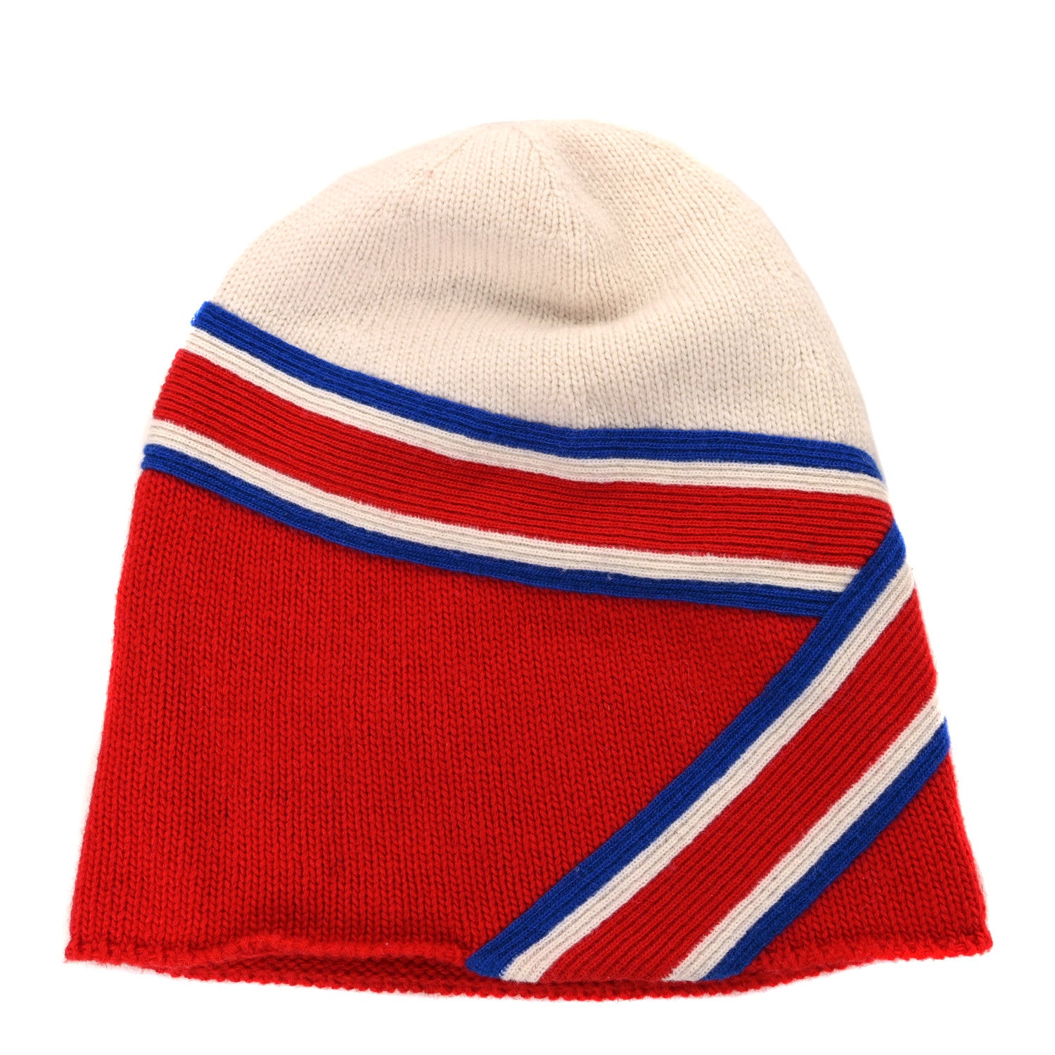 Gucci Wool GUCCY Panther Beanie Hat M Red Black 2 of 5